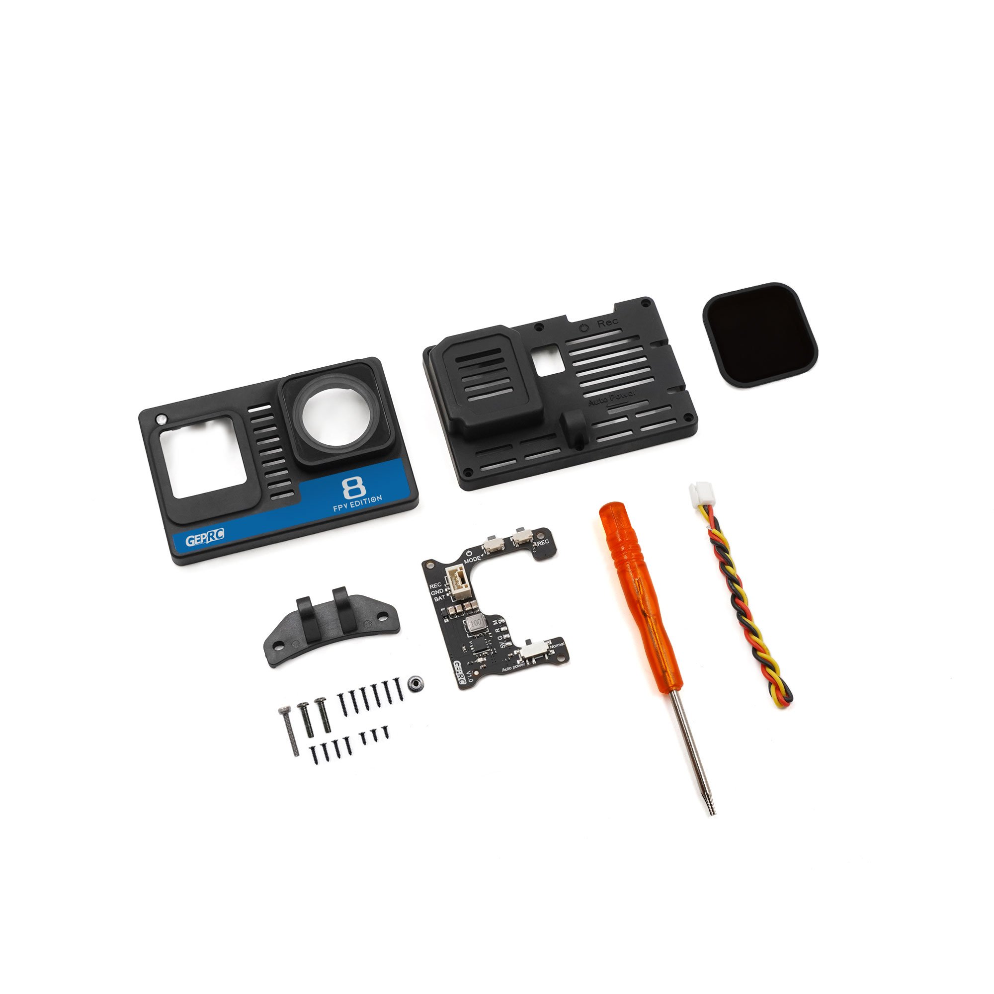 Drone Camera Case - Étui nu gerpc avec carte BEC