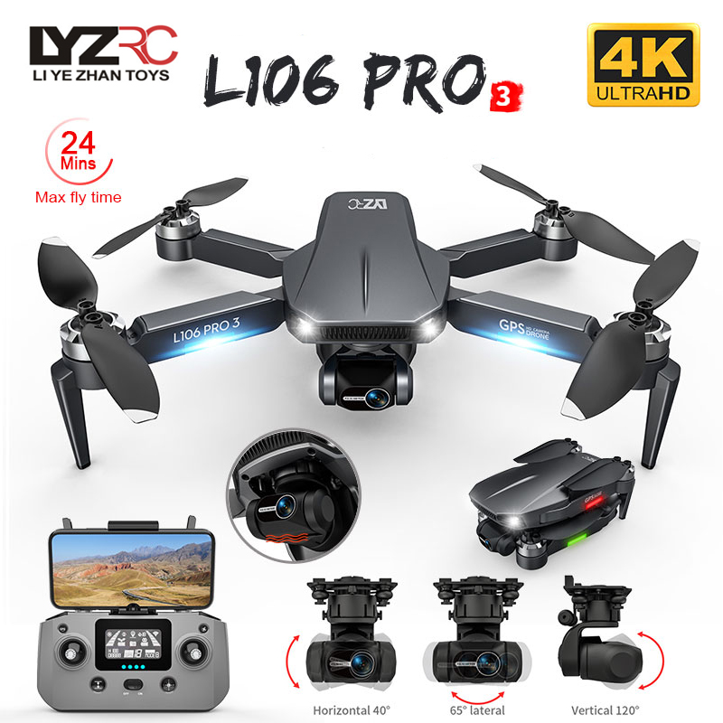 Drone Camera 4K - Drone L106 Pro 3 5G WIFI