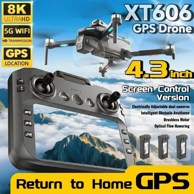 Drone Camera Lens - Meilleure Offre Drone XT606 MAX GPS