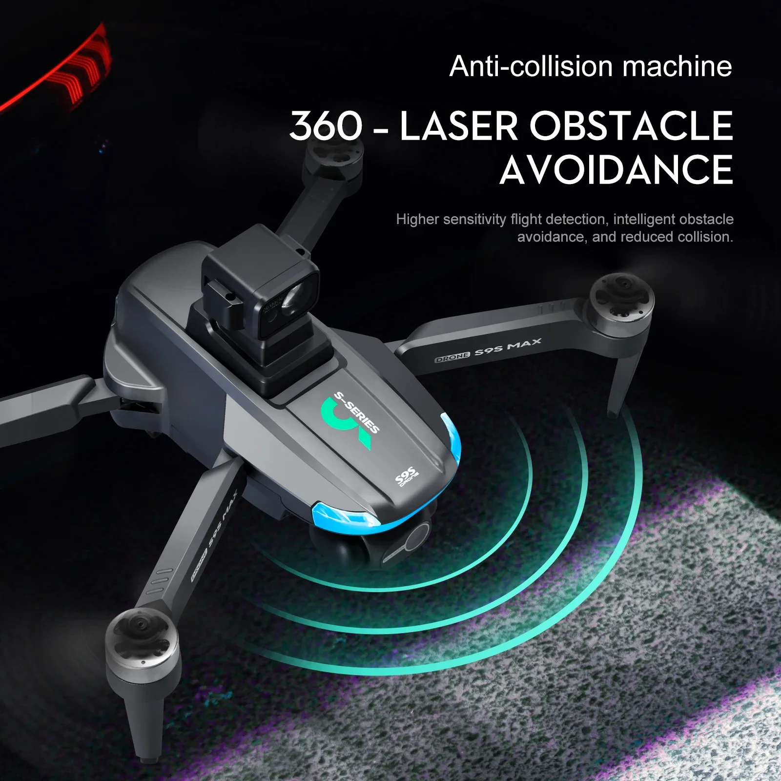 Nouveau S9S MAX MINI Drone 4K  - Drone Camera With Gimbal avis et prix