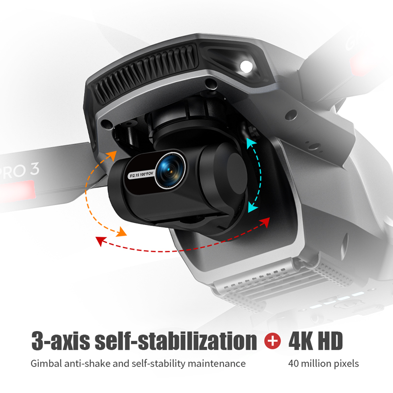 Drone L106 Pro 3 5G WIFI FPV P - Drone Camera 4K avis et prix