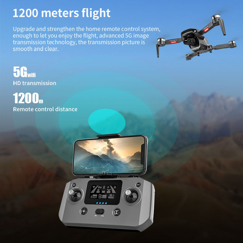 Drone L106 Pro 3 5G WIFI FPV P - Drone Camera 4K avis et prix